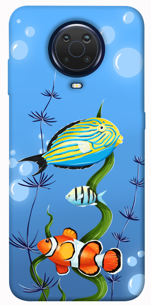 

Чехол Коралловые рыбки для Nokia G10 1544495