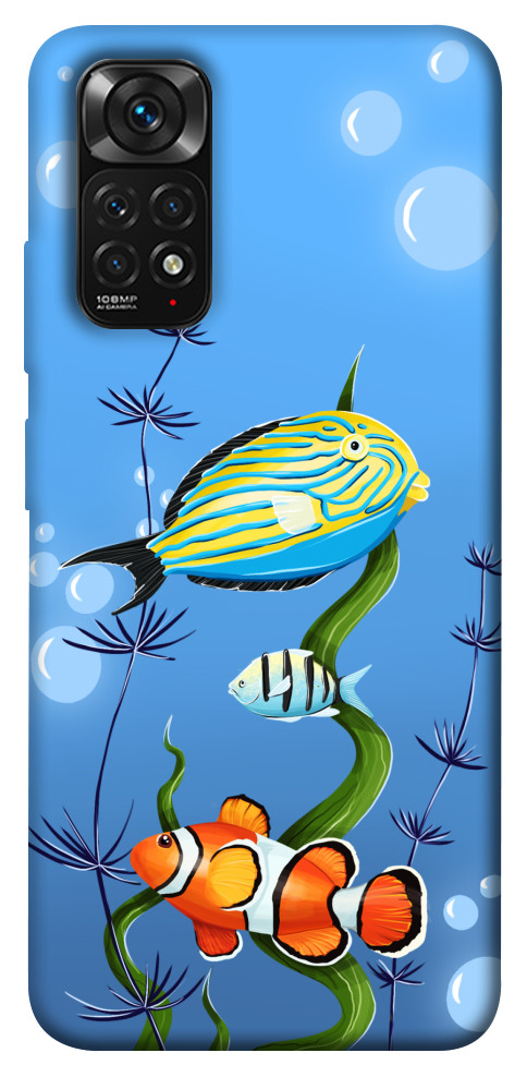 

Чохол Коралові рибки для Xiaomi Redmi Note 11 (Global) 1544501