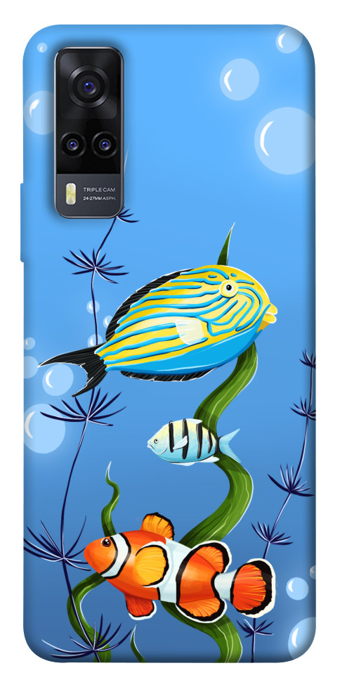 

Чехол Коралловые рыбки для Vivo Y31 1544589