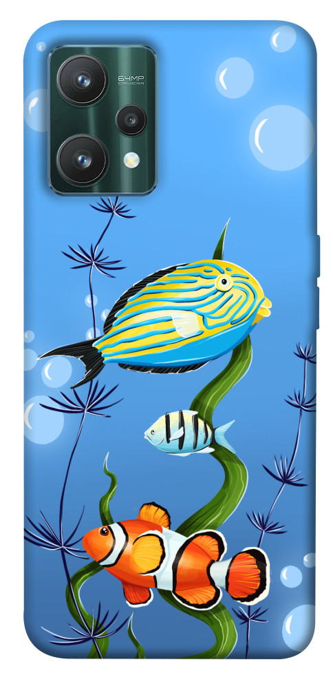 

Чехол Коралловые рыбки для Realme 9 Pro 1544595