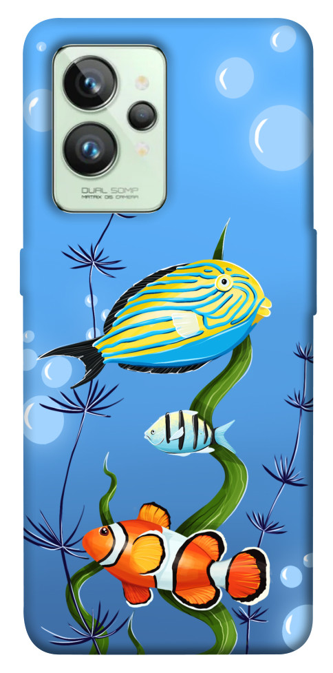 

Чехол Коралловые рыбки для Realme GT2 1544599