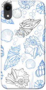 Чохол Морські мушлі для iPhone XR