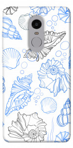 Чехол Морские ракушки для Xiaomi Redmi Note 4X