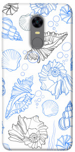 Чехол Морские ракушки для Xiaomi Redmi 5 Plus