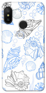 Чехол Морские ракушки для Xiaomi Mi A2 Lite