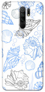 Чехол Морские ракушки для Xiaomi Redmi 9