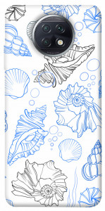 Чехол Морские ракушки для Xiaomi Redmi Note 9T