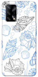 Чехол Морские ракушки для Oppo A74 4G