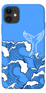 Чохол Блакитний кит для iPhone 11