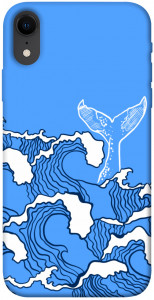 Чохол Блакитний кит для iPhone XR