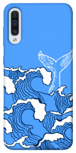 Чехол Голубой кит для Samsung Galaxy A30s