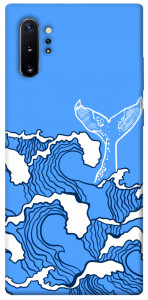 Чехол Голубой кит для Galaxy Note 10+ (2019)