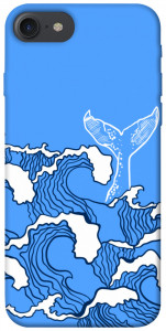 Чохол Блакитний кит для iPhone 8 (4.7")