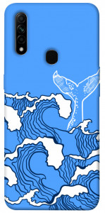 Чохол Блакитний кит для Oppo A31