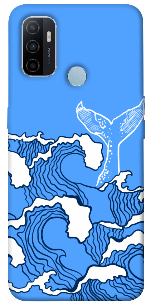 

Чехол Голубой кит для Oppo A53 1546379