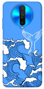 Чохол Блакитний кит для Xiaomi Poco X2