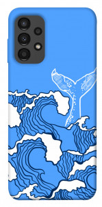 Чехол Голубой кит для Galaxy A13 4G