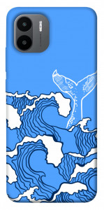 Чехол Голубой кит для Xiaomi Redmi A1