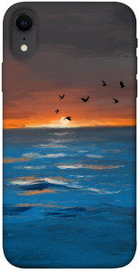 Чохол Закатне море для iPhone XR