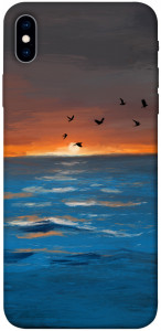 Чохол Закатне море для iPhone XS Max