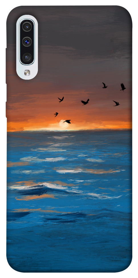 Чохол Закатне море для Galaxy A50 (2019)