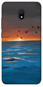 Чехол Закатное море для Xiaomi Redmi 8a
