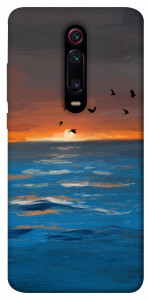 Чехол Закатное море для Xiaomi Mi 9T Pro
