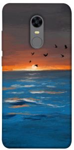 Чехол Закатное море для Xiaomi Redmi 5 Plus
