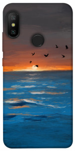 Чехол Закатное море для Xiaomi Mi A2 Lite