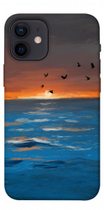 Чохол Закатне море для iPhone 12 mini