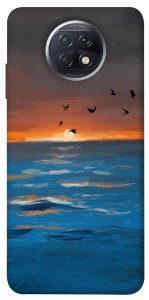 Чехол Закатное море для Xiaomi Redmi Note 9T