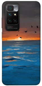 Чехол Закатное море для Xiaomi Redmi 10