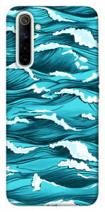 Чехол Волны океана для Realme 6