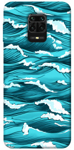 Чехол Волны океана для Xiaomi Redmi Note 9 Pro