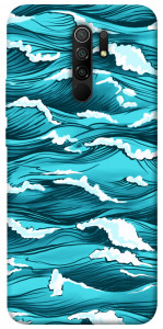 Чехол Волны океана для Xiaomi Redmi 9