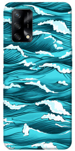 Чехол Волны океана для Oppo A74 4G