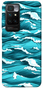 Чехол Волны океана для Xiaomi Redmi 10