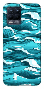 Чехол Волны океана для Realme 8