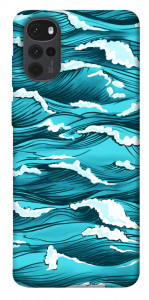 Чехол Волны океана для Motorola Moto G22