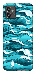 Чехол Волны океана для Motorola Moto G32