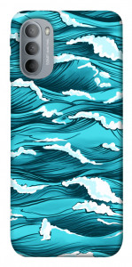 Чехол Волны океана для Motorola Moto G31