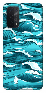 Чехол Волны океана для Oppo A74 5G