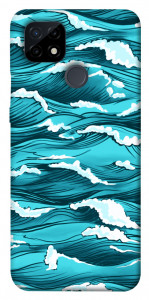 Чехол Волны океана для Realme C21
