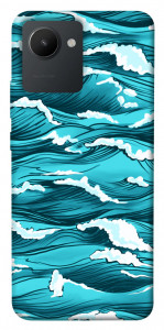 Чехол Волны океана для Realme C30