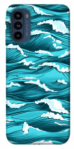 Чехол Волны океана для Motorola Moto G41