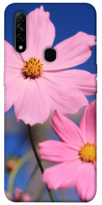 Чехол Розовая ромашка для Oppo A8