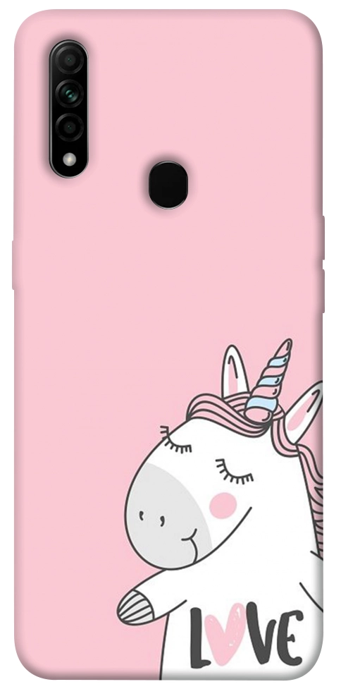 Чехол Unicorn love для Oppo A8