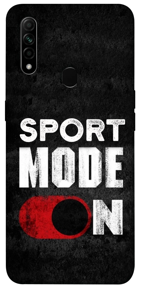 Чехол Sport mode on для Oppo A8