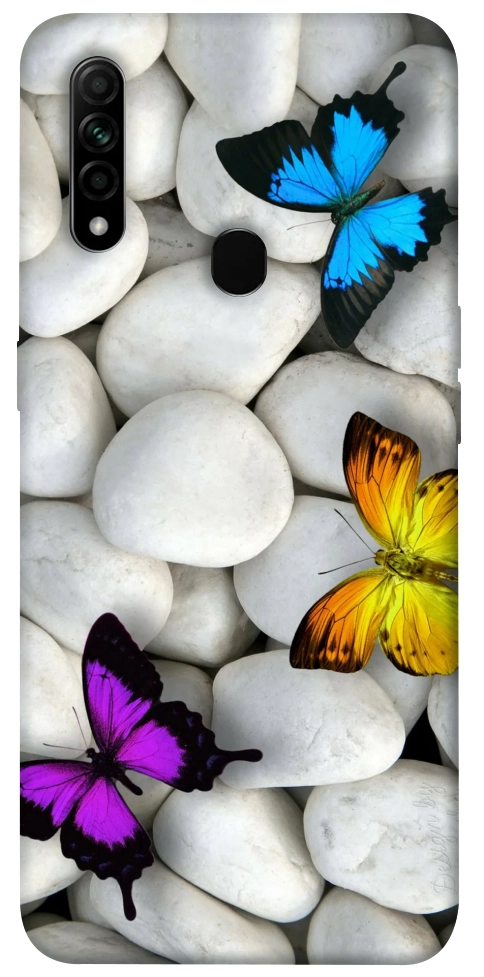 Чехол Butterflies для Oppo A8