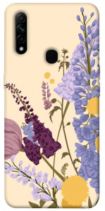 Чехол Flowers art для Oppo A8